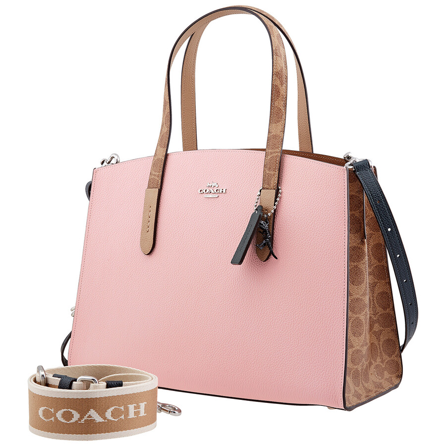 Coach Ladies Shoulder Bag In Pink 4146 LHQ63 Handbags