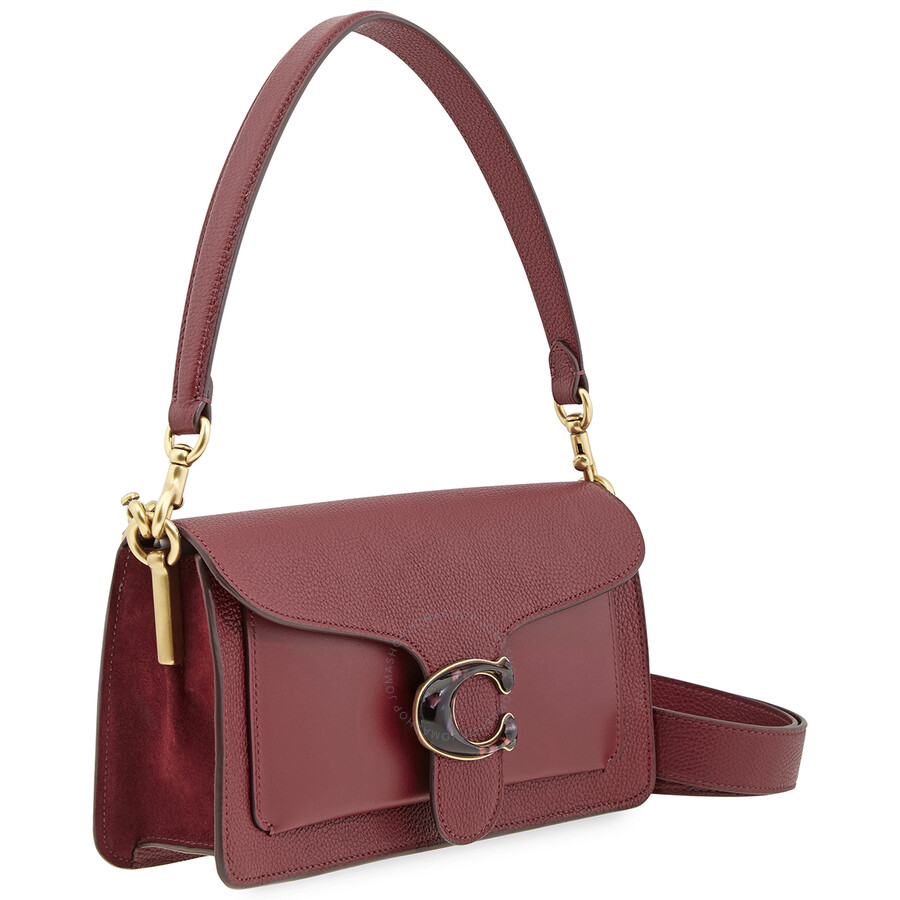 coach tabby deep red