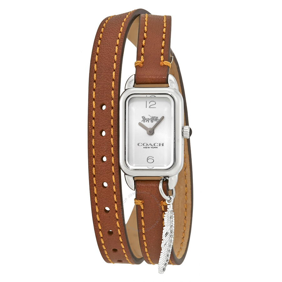 coach double wrap watch