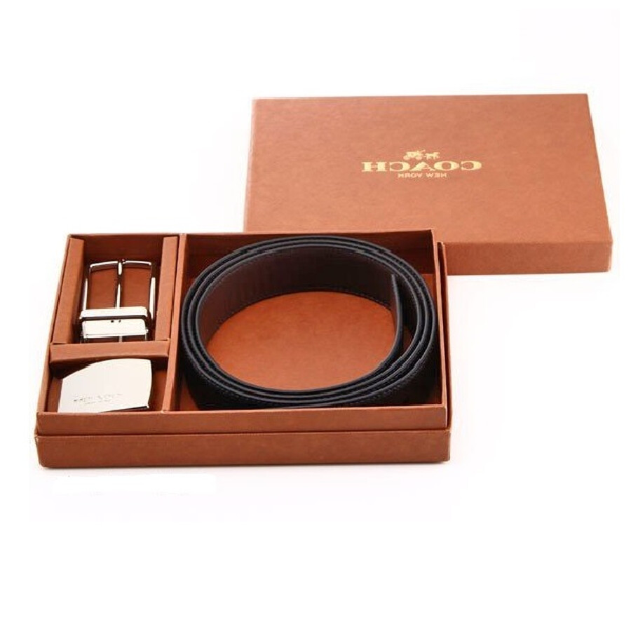 coach men's black belt