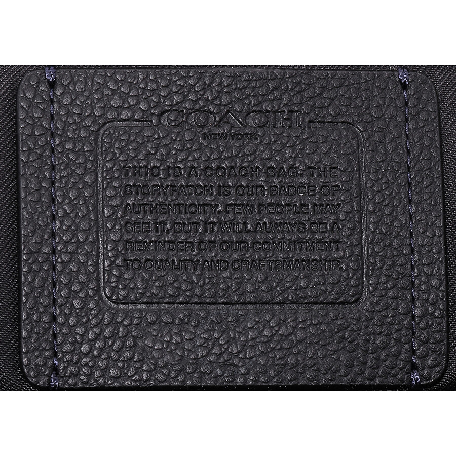 Coach Metropolitan Soft Briefcase In Pebbled Leather Black 72318