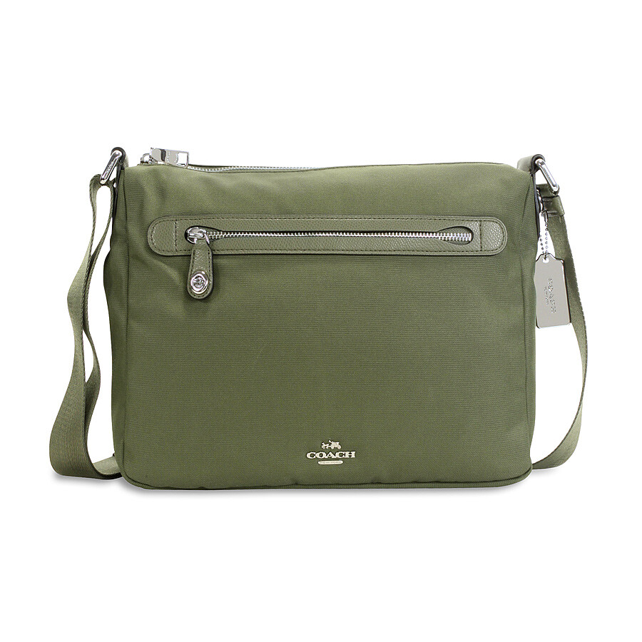 Coach Nylon Crossbody Silver/Surplus 35502SVB75 888067856163