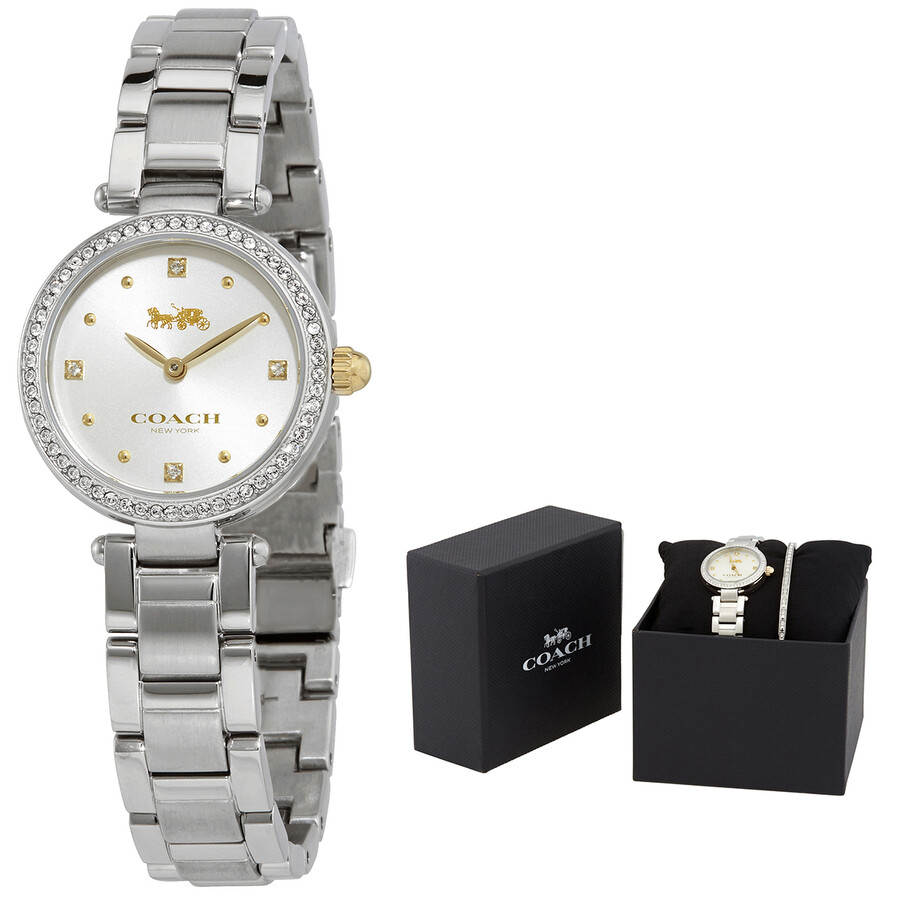 white coach watch