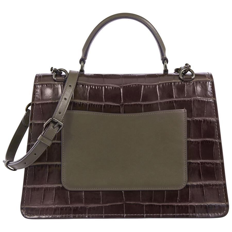 Coach Parker Top Handle 32 Bag In Green 69437 V5M 192643898448