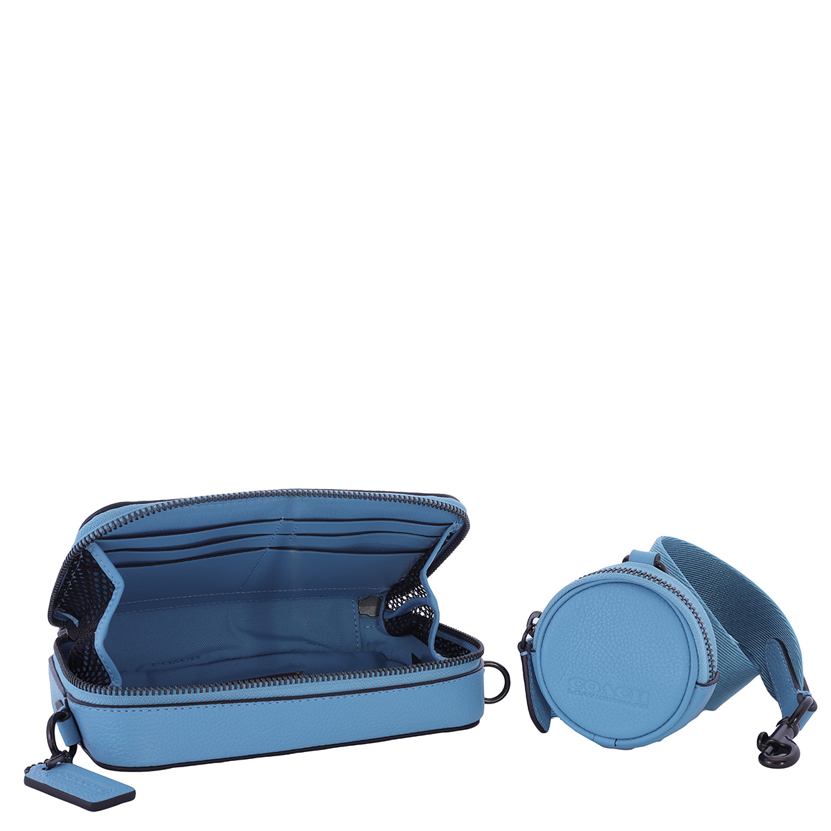 Coach Pebble Leather Charter Slim Crossbody CC070 POL 195031880117