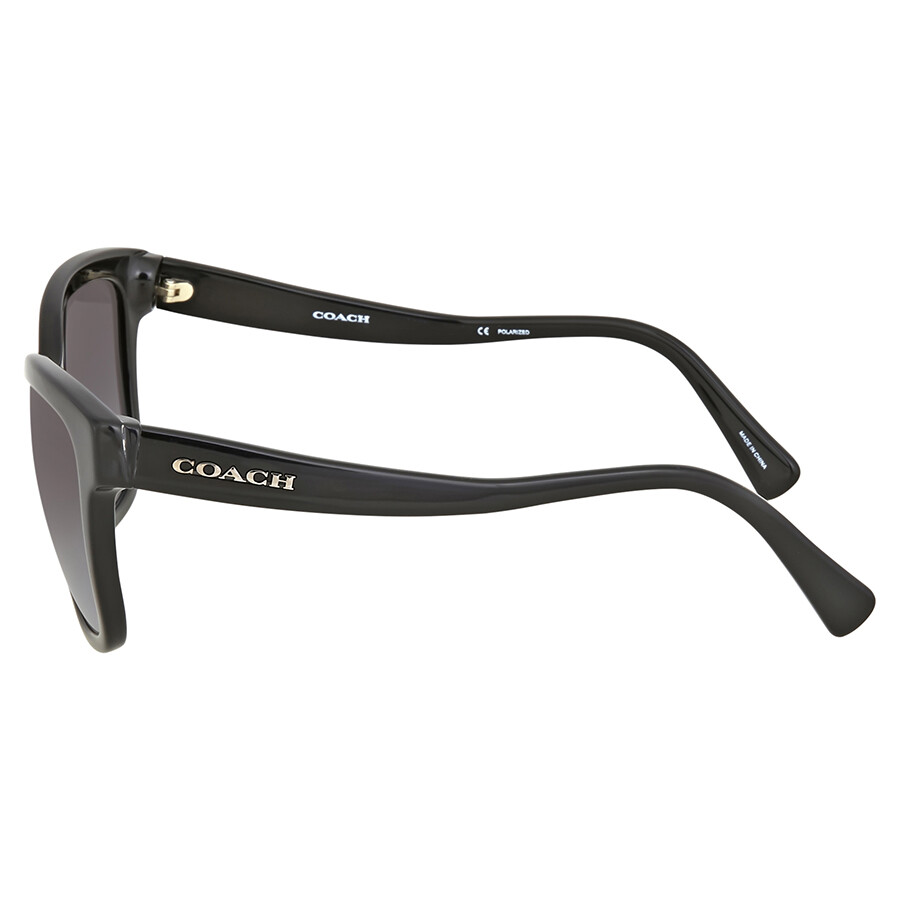 Coach polarized square frame sunglasses clearance