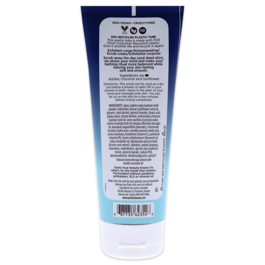 Pacifica Coconut Cream Body Scrub by Pacifica for Unisex 6 oz Scrub