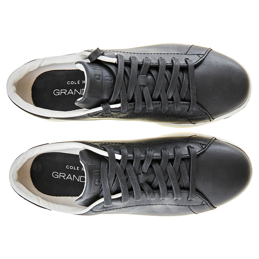 cole haan grandpro black tennis sneaker