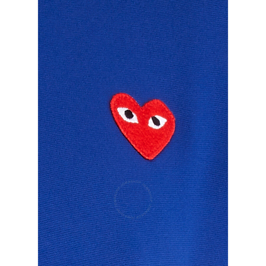 comme des garcons blue heart