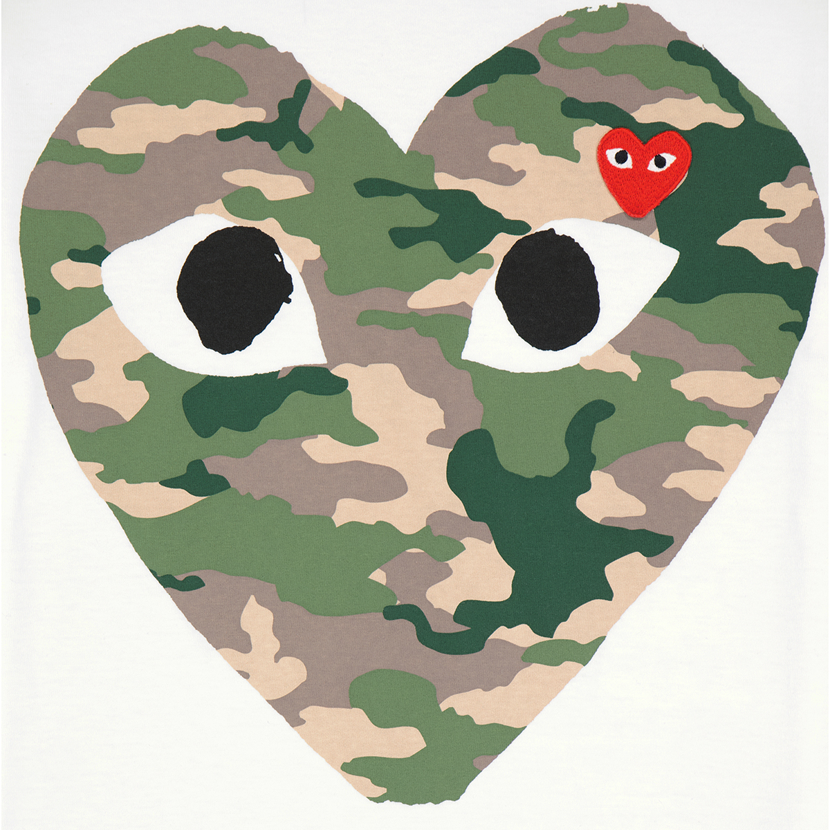 comme des garcons camo