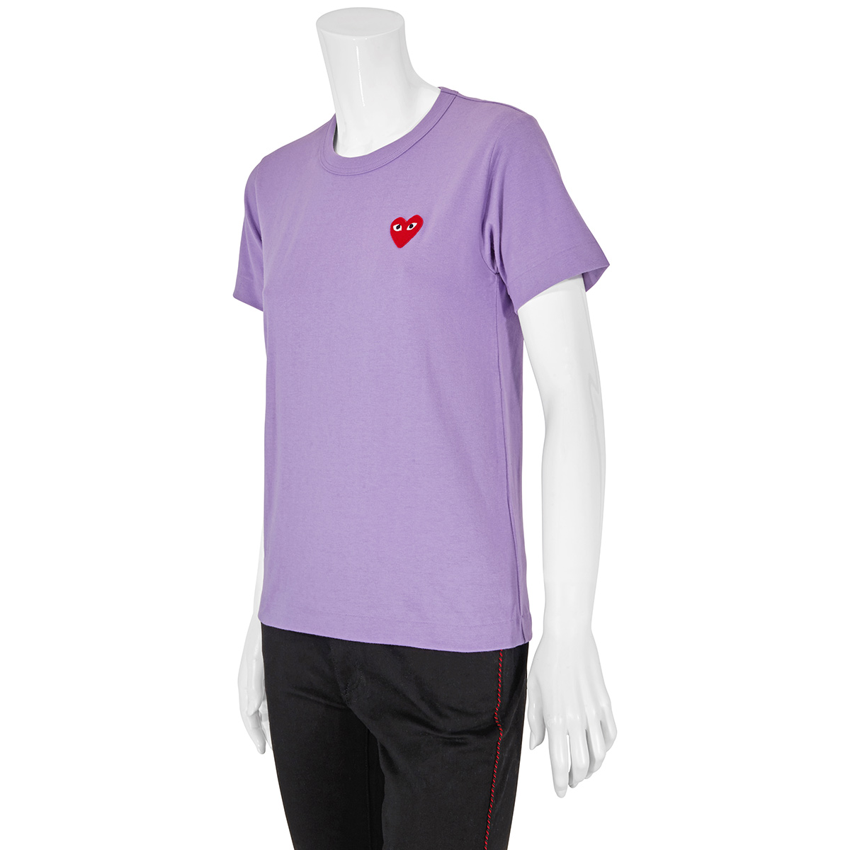 comme des garcons purple shirt