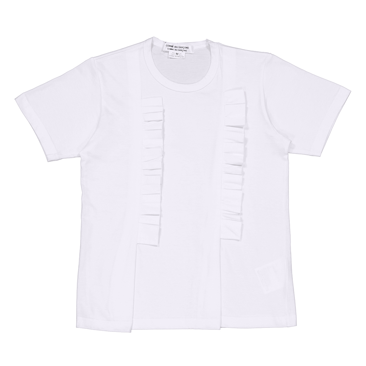 COMME des GARCONS Line switching, ruffle design, long sleeves Cut Long sleeve trainer GO-T035 black main image 1
