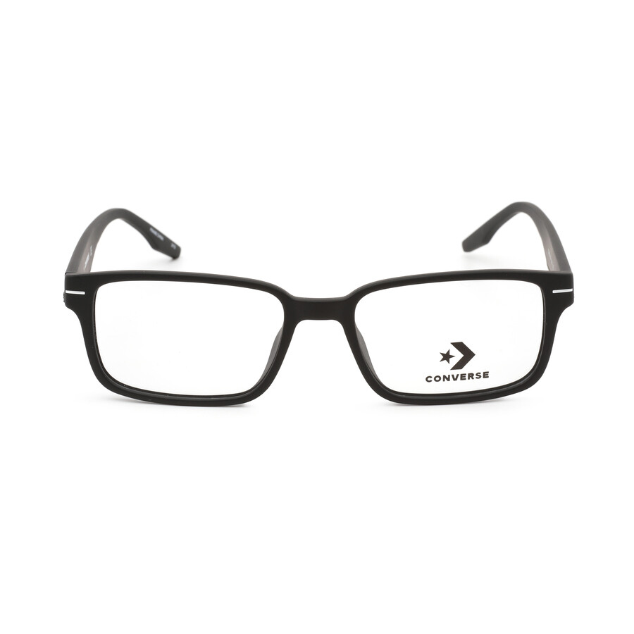 Converse Men's Black Rectangular Eyeglass Frames CV500900152