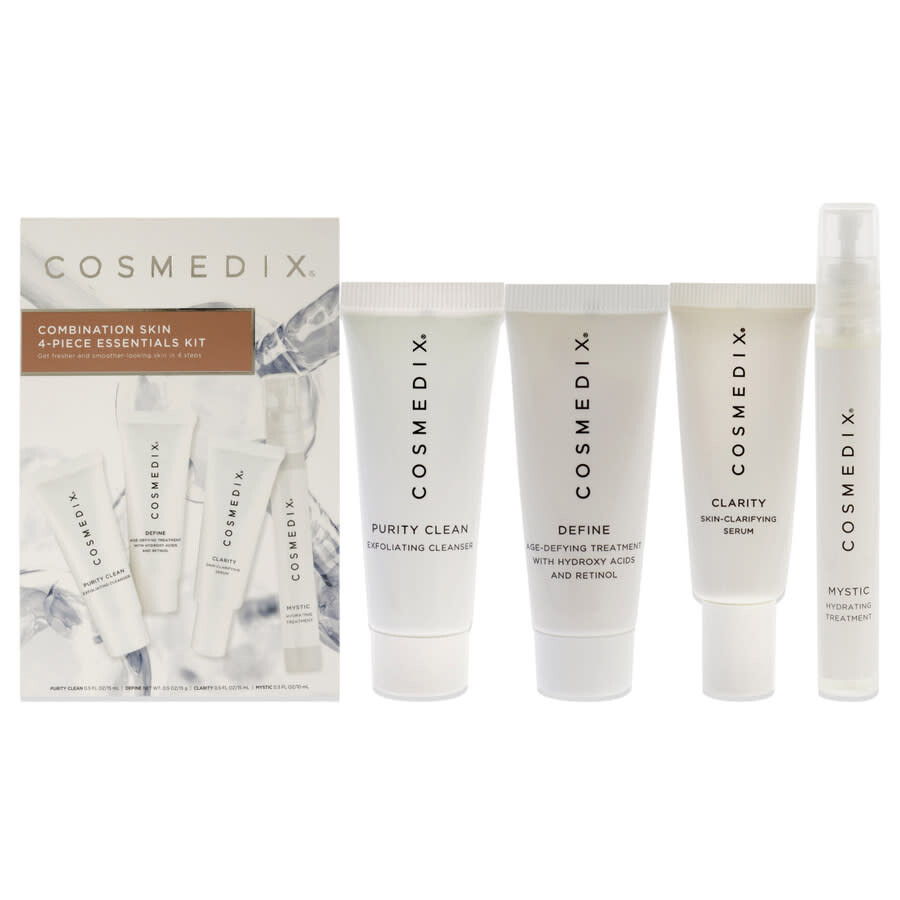 Cosmedix Combination Skin Essentials Kit Gift Set Sets 847137015169