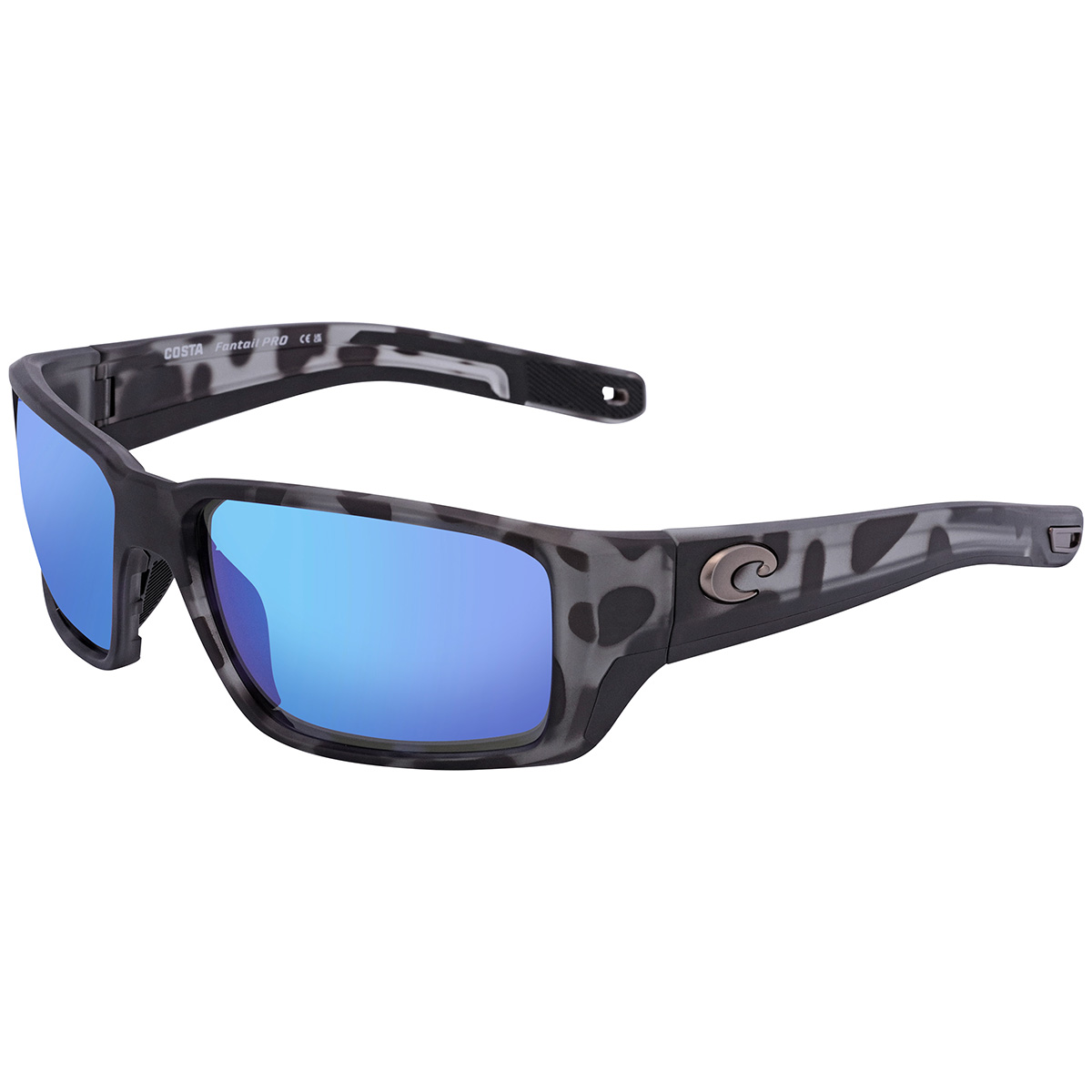 Lentilles De Remplacement Costa Del Mar Fantail Pro - Miroir Bleu 580g Verre Polarisé, Neuf