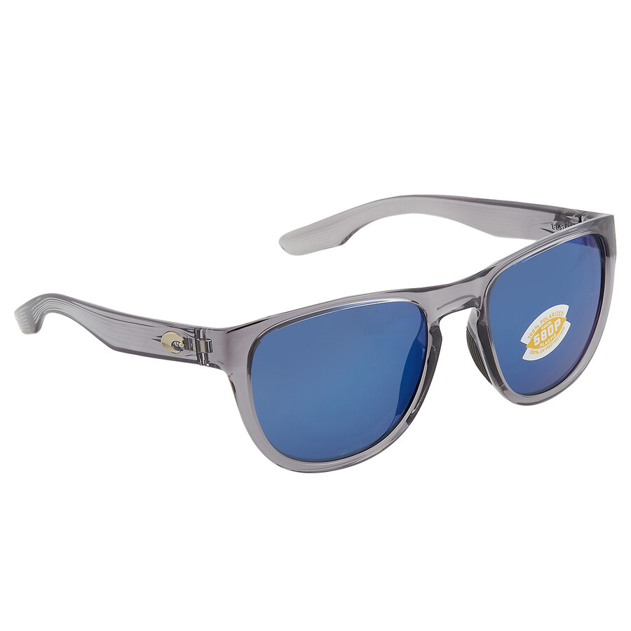 Costa Del Mar Irie Blue Mirror Polarized Polycarbonate Square Unisex