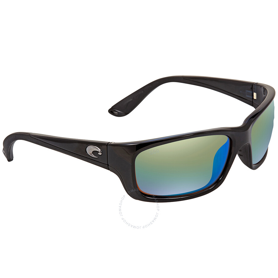 Costa Del Mar Jose Polarized Green Mirror Rectangular Men's Sunglasses