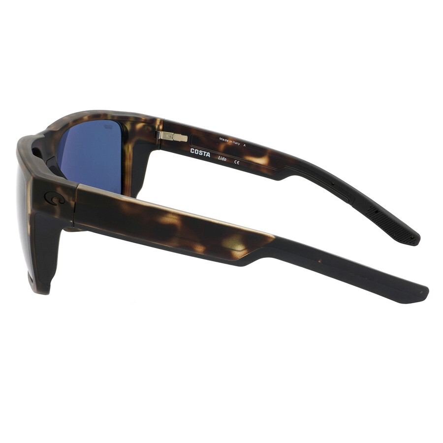 Costa Del Mar LIDO Grey Polarized Polycarbonate Men's Sunglasses 6S9104