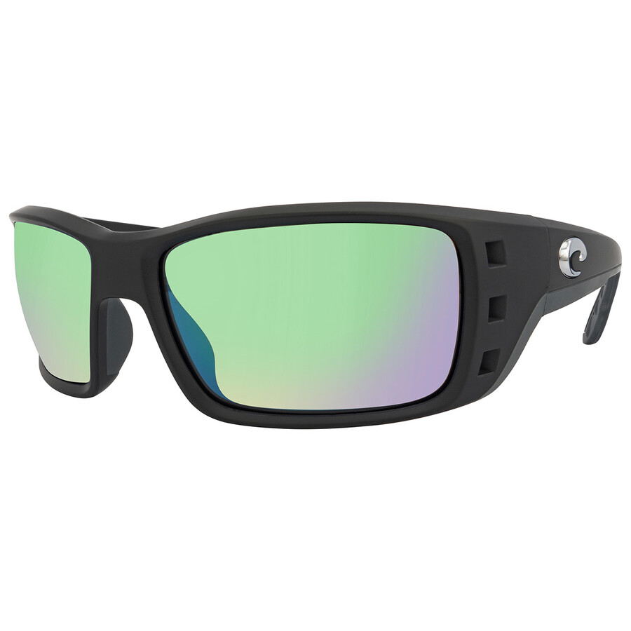 Costa Del Mar PERMIT Green Mirror Poilarized Glass Men's Sunglasses PT