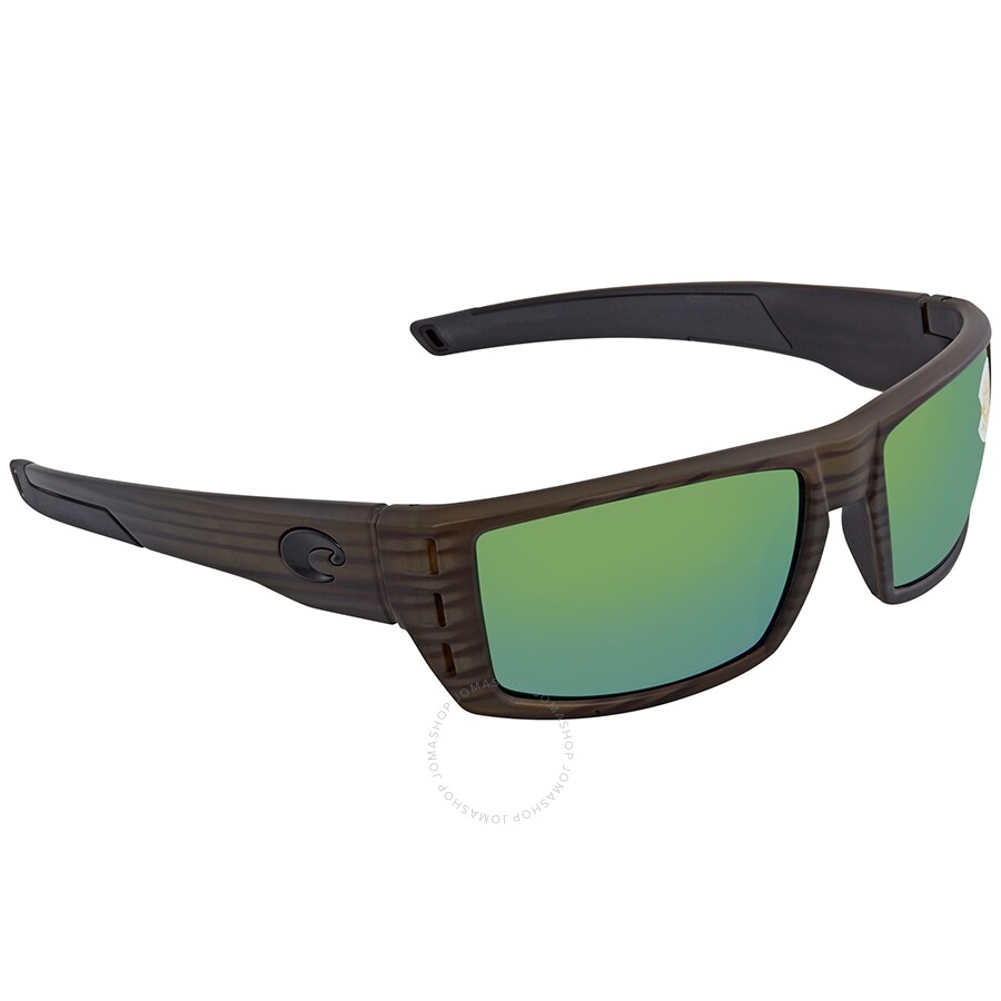 Costa Del Mar Rafael Green Mirror Polarized Medium Fit Sunglasses RFL 110 OGMP 097963550529