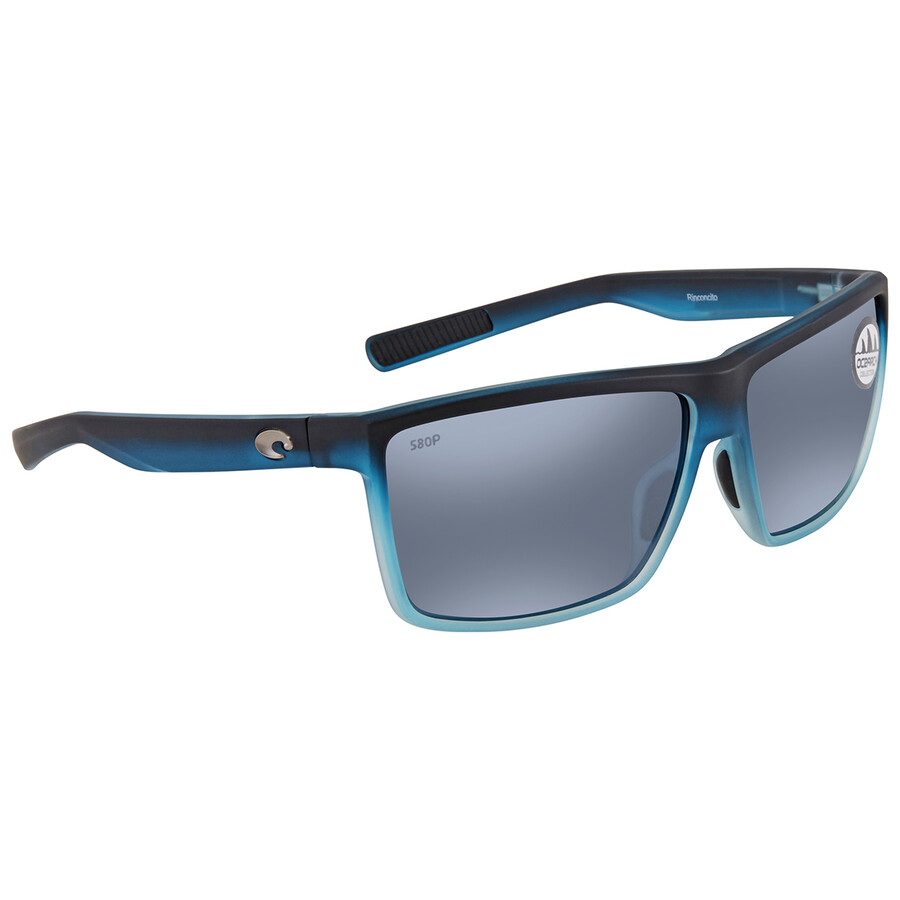 costa gray silver mirror