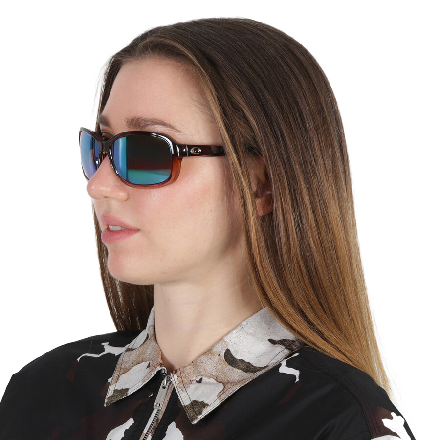 Pottery Barn Costa Del Mar Womens Inlet Rectangular Sunglasses