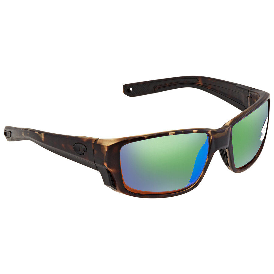 Costa Del Mar TUNA ALLEY PRO Green Mirror Polarized Glass Men's