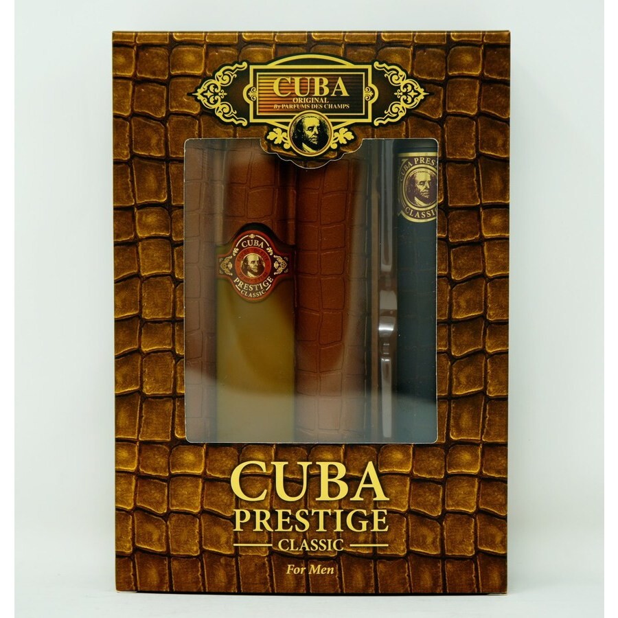 Cuba Men's Prestige Classic Gift Set Fragrances 5425017736141