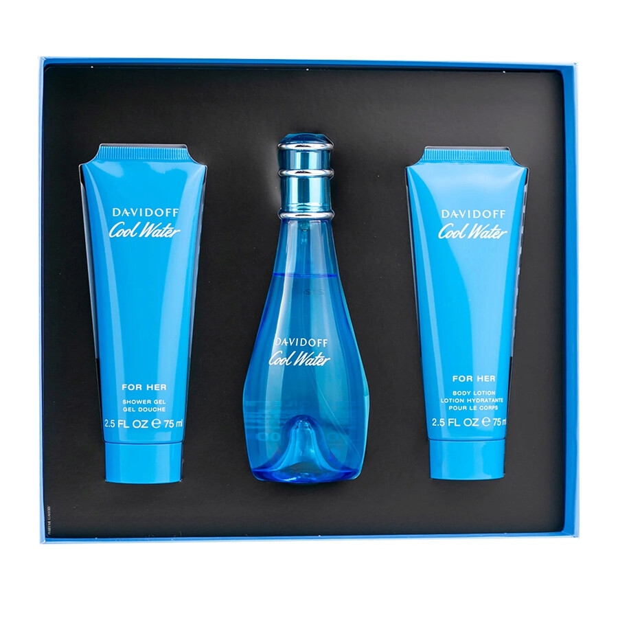 Davidoff Ladies Cool Water Gift Set Fragrances 3616303806033