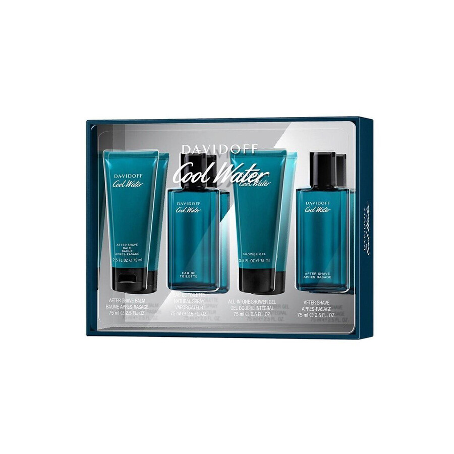 Davidoff Men's Cool Water Gift Set Fragrances 3616303806064 Fragrances & Beauty, Cool Water