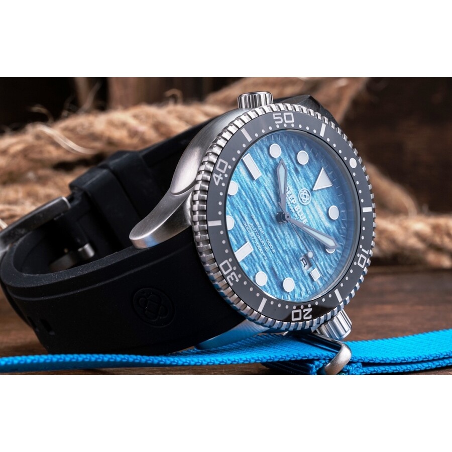 Deep Blue Diver 1000 Automatic Blue Dial Men's Watch DIVER1000OCEANAQUA Watches, Diver 1000