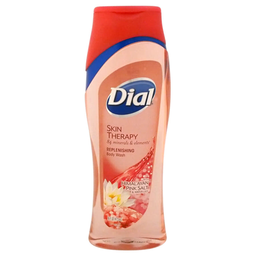 Dial Unisex Skin Therapy With Himalayan Pink Salt & Water Lily Replenishing Body Wash 16 oz Bath