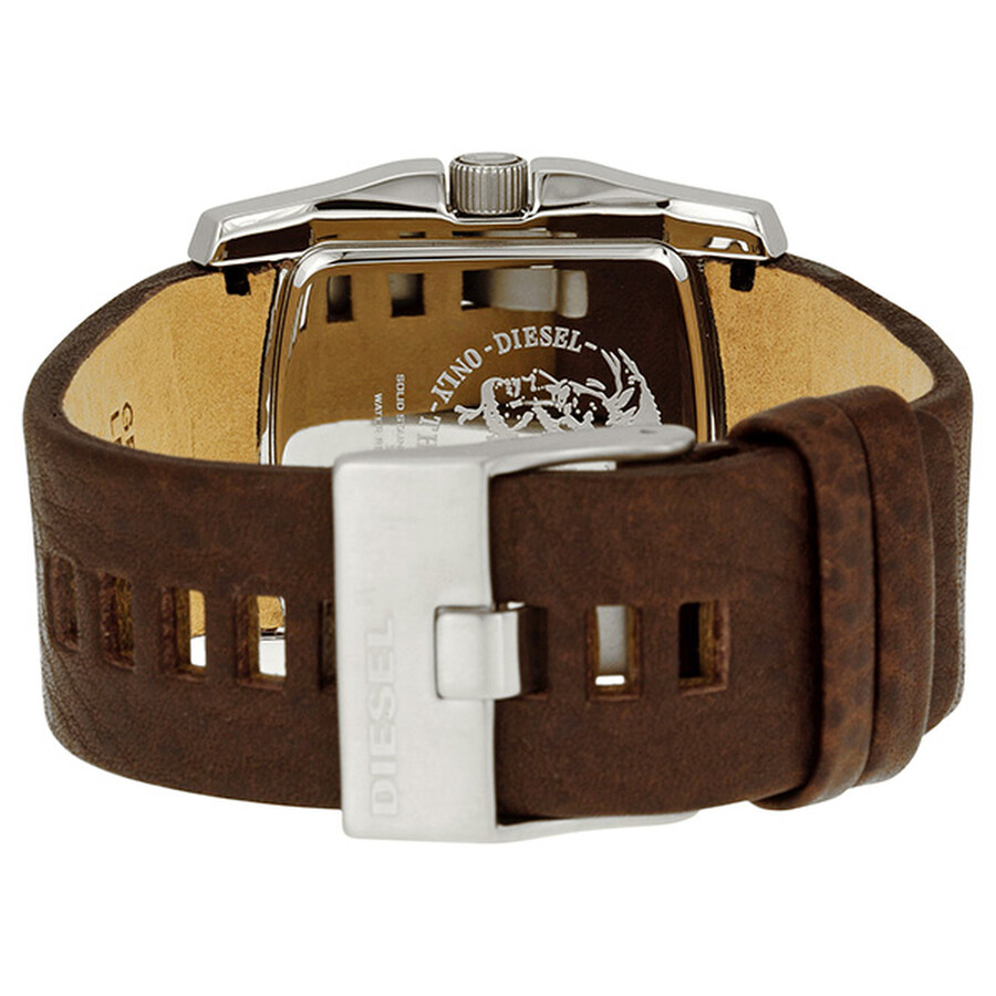Diesel Brown Leather Strap Men's Watch DZ1179 698615032839 Watches