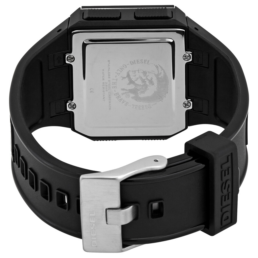 Diesel Chopped Quartz Black Dial Men's Watch DZ1918 698615136797