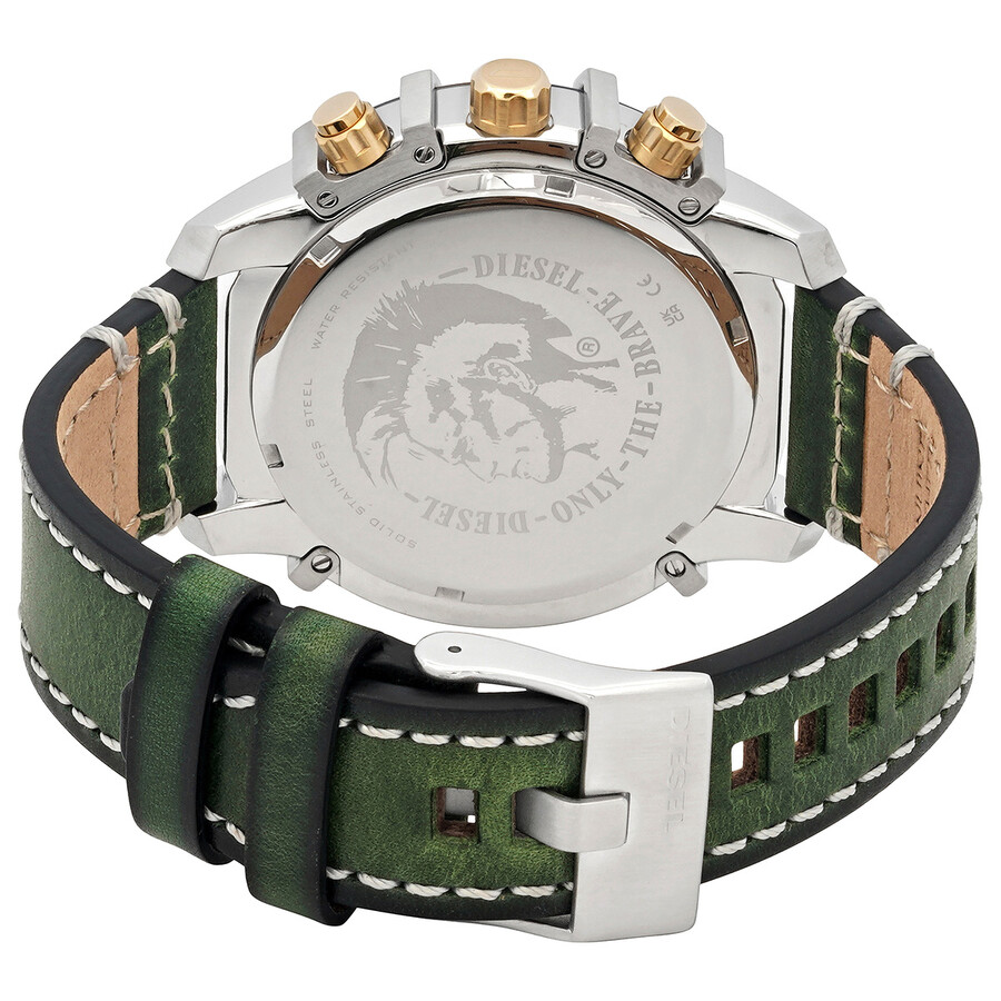 Diesel Griffed Chronograph Quartz Black Dial Men's Watch DZ4585 ...
