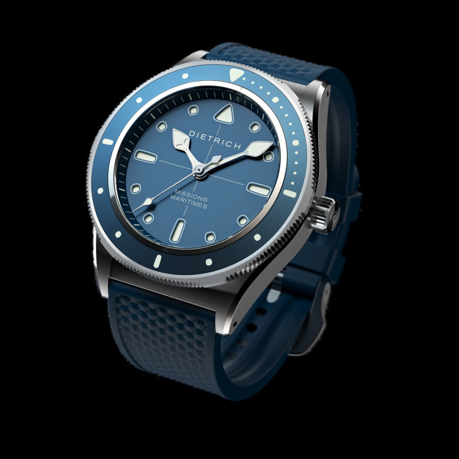 Dietrich Skin Diver 3 Automatic Blue Dial Men's Watch SD2 BLU