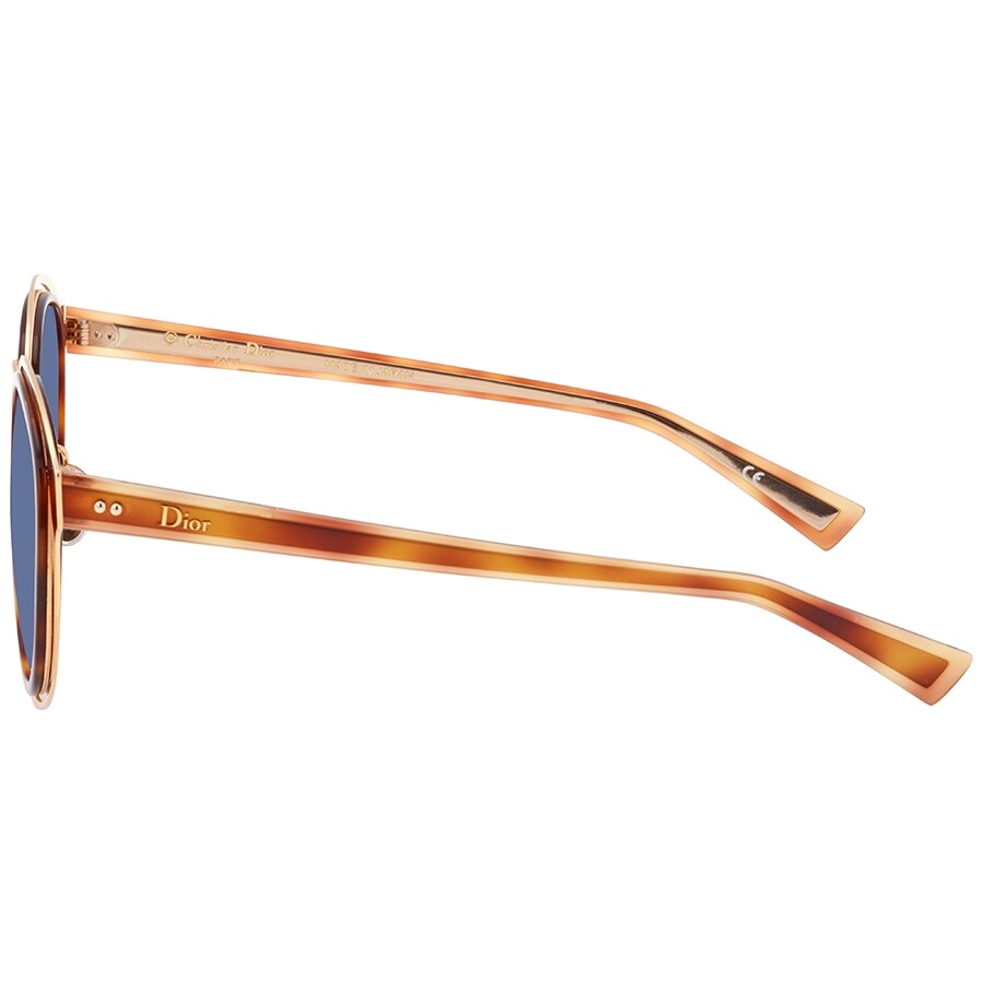 dior obscure titanium round sunglasses