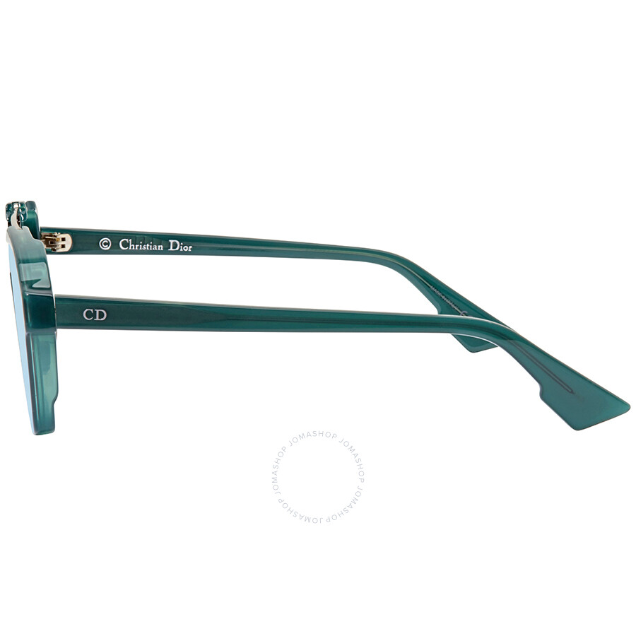 Dior Green Blue Mirror Geometric Ladies Sunglasses Diorabstract Cjh 58 Diorabstract Cjh 58 Sunglasses Dior Sunglasses Jomashop