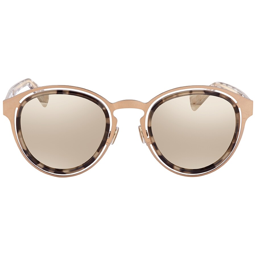 dior obscure titanium round sunglasses