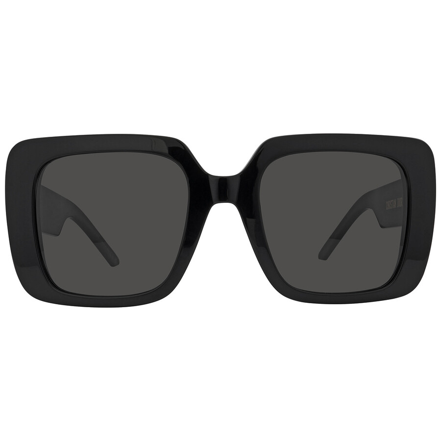 Dior Grey Square Ladies Sunglasses WILDIOR S3U 10A0 CD40033U 01A 55