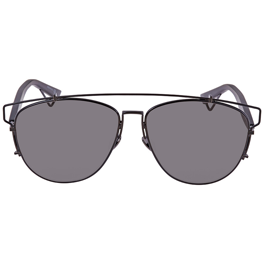 Dior Technologic Grey Geometric Unisex Sunglasses DIORTECHNOLOGIC 65Z