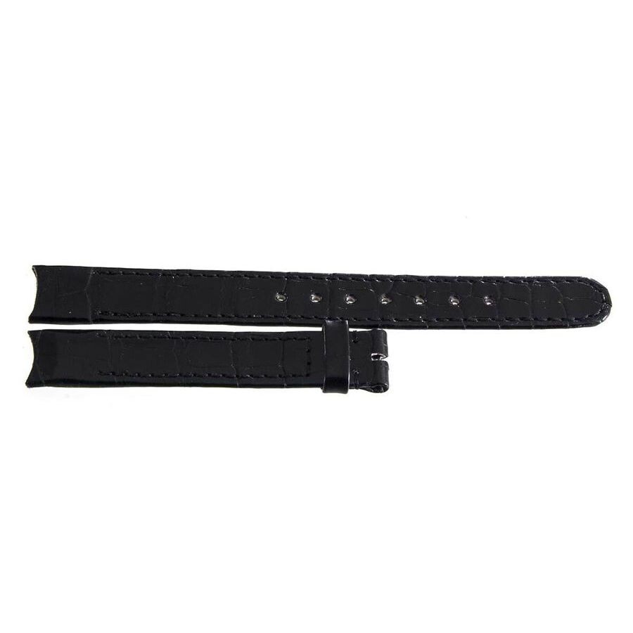 Dior Women's 13mm x 13mm Black Alligator Leather Watch Band 04008