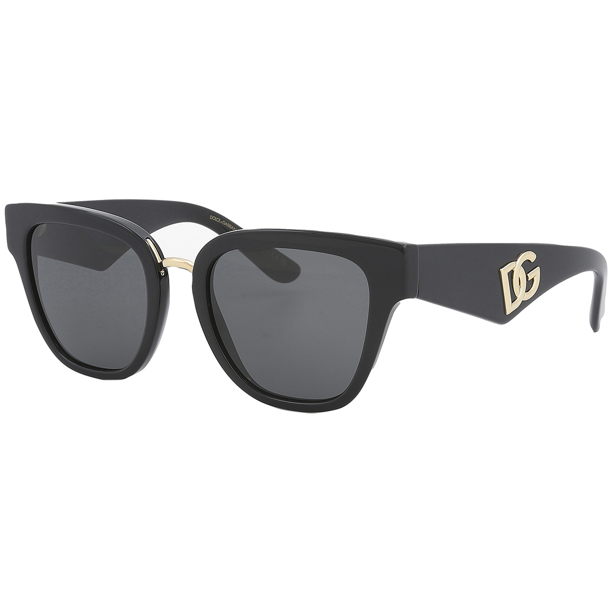 Dolce & Gabbana Dark Grey Butterfly Ladies Sunglasses DG4437 501/87 51