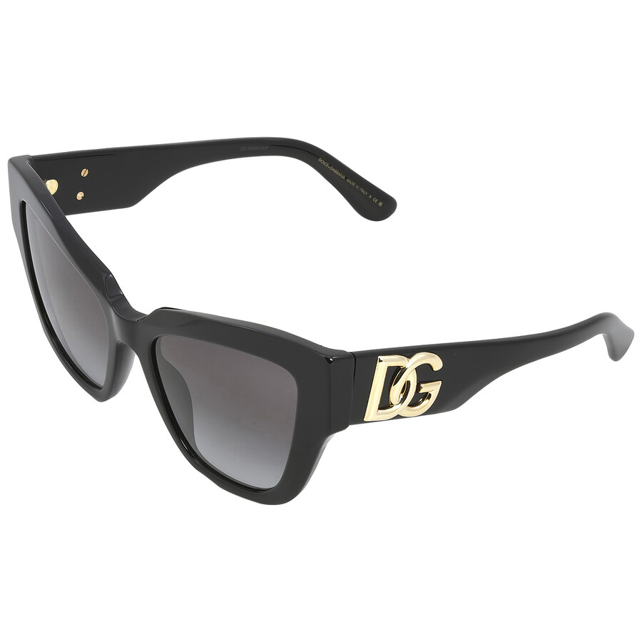 Dolce & Gabbana Gray Gradient Cat Eye Ladies Sunglasses DG4404 501/8G