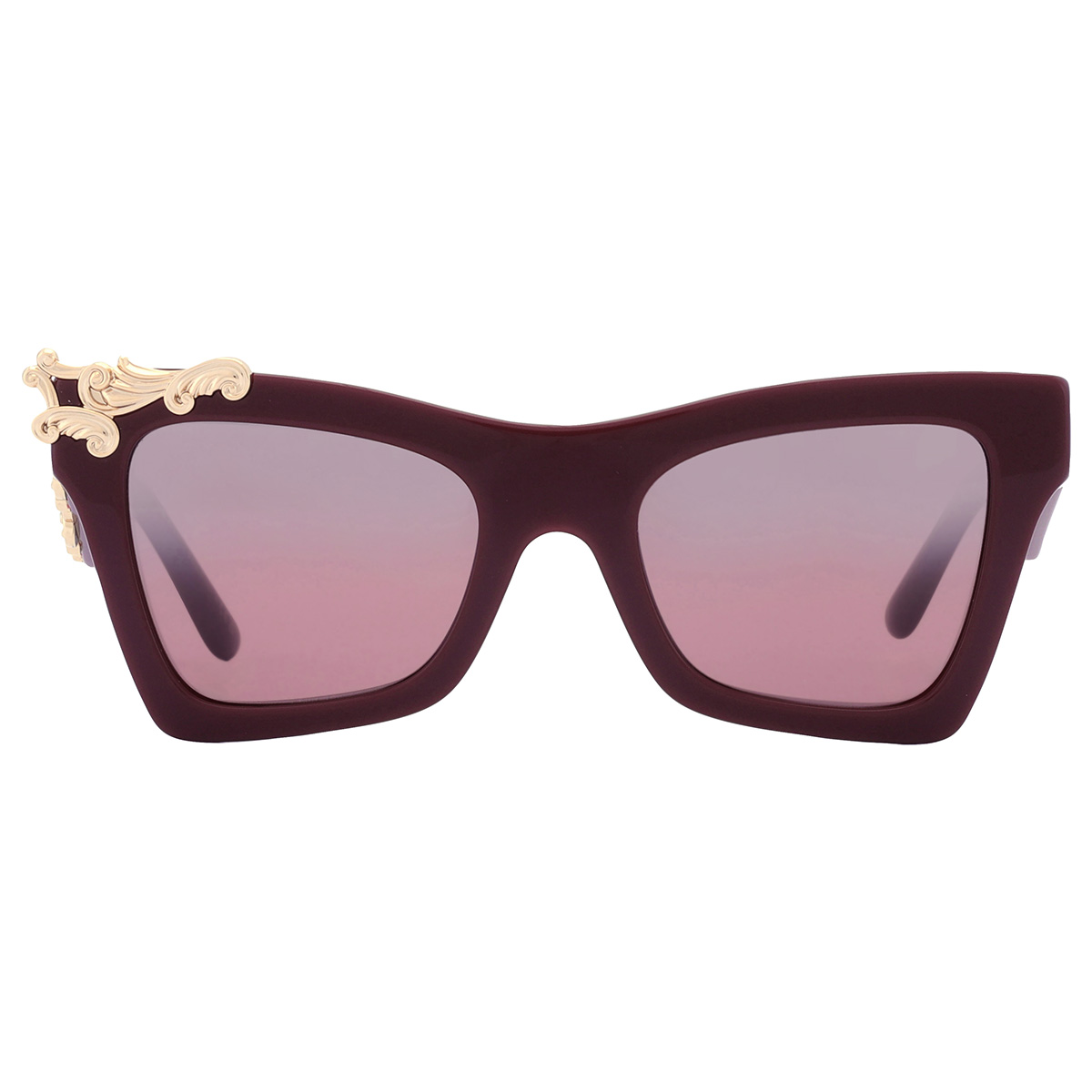 Dolce & Gabbana Pink Mirrored Silver Butterfly Ladies Sunglasses DG4434 ...