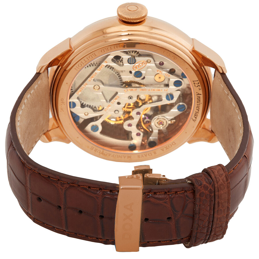 Doxa 8 Days Hand Wind Men's Watch 125.90.025SK.02 Watches, 8 Days