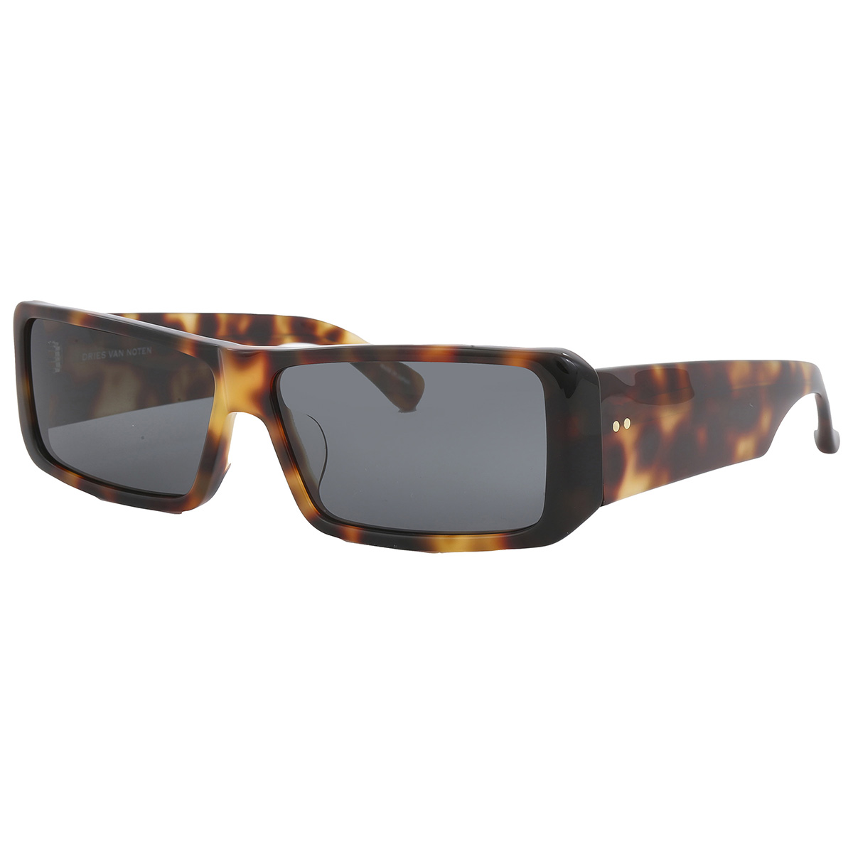 Lunettes De Soleil Dries Van Noten Par Linda Farrow - Modèle DVN55 - Couleur Gris - Taille 50/23/143 - Unisexe - Neuf Avec étiquettes