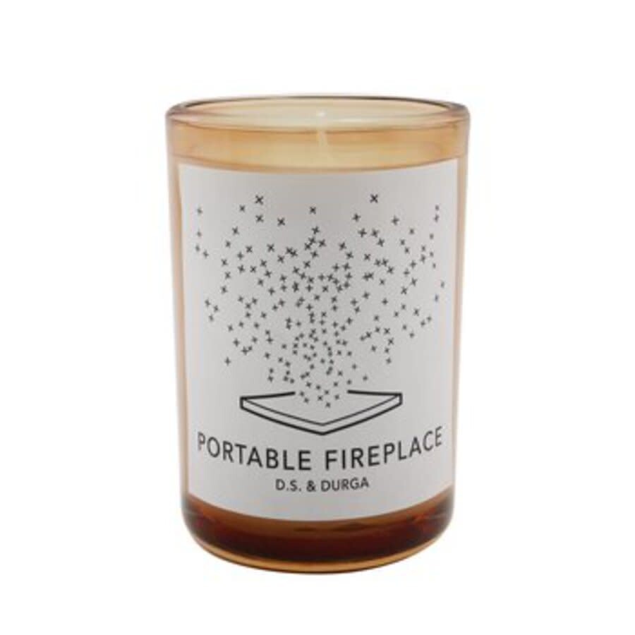 D.S. & Durga Unisex Portable Fireplace Scented Candle 7 oz Fragrances 791511878232 Fragrances