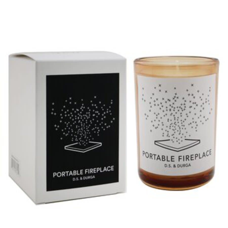 D.S. & Durga Unisex Portable Fireplace Scented Candle 7 oz Fragrances