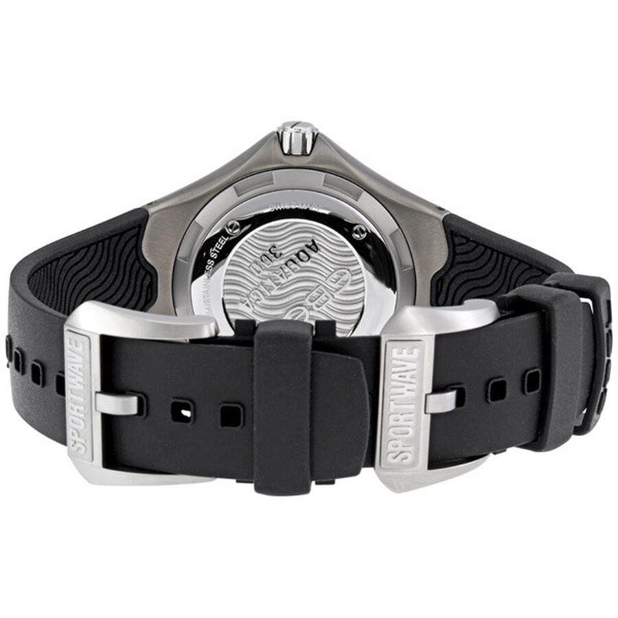 aquatica leather strap watch